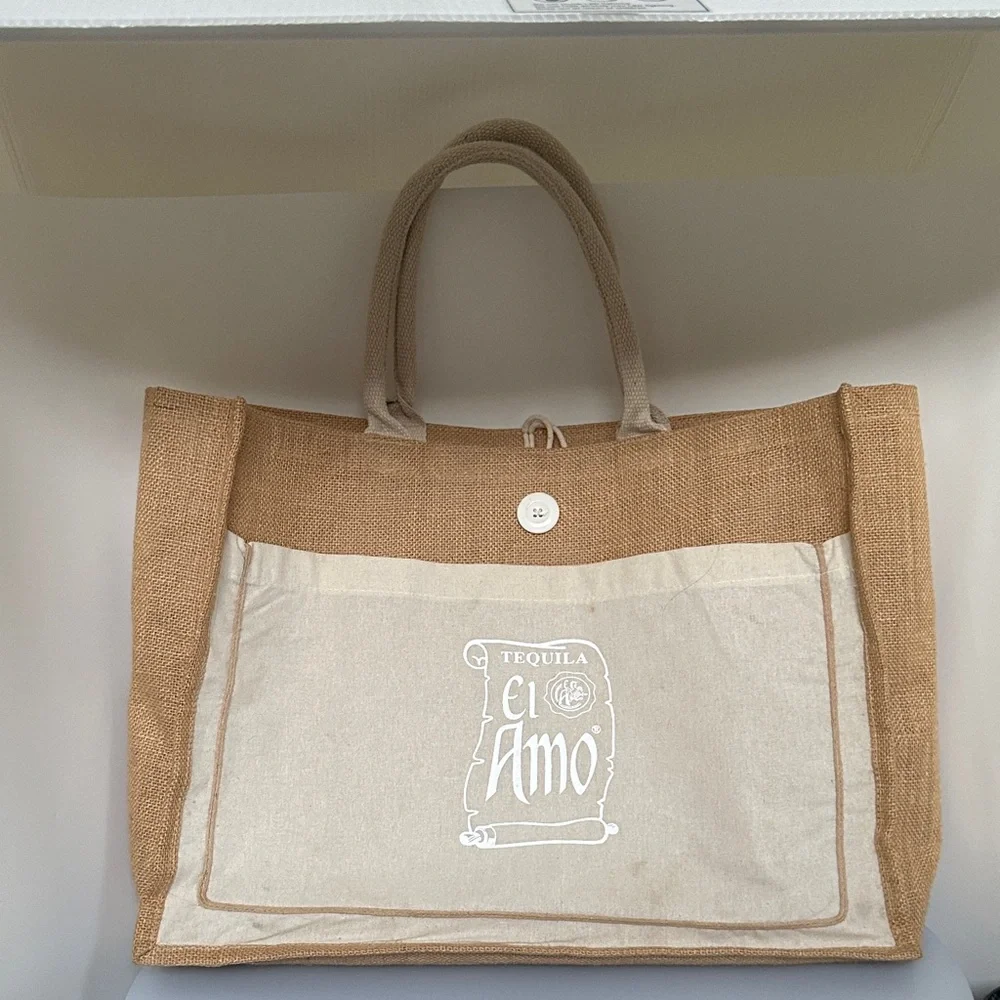 Tan and Cream Shoulder Bag